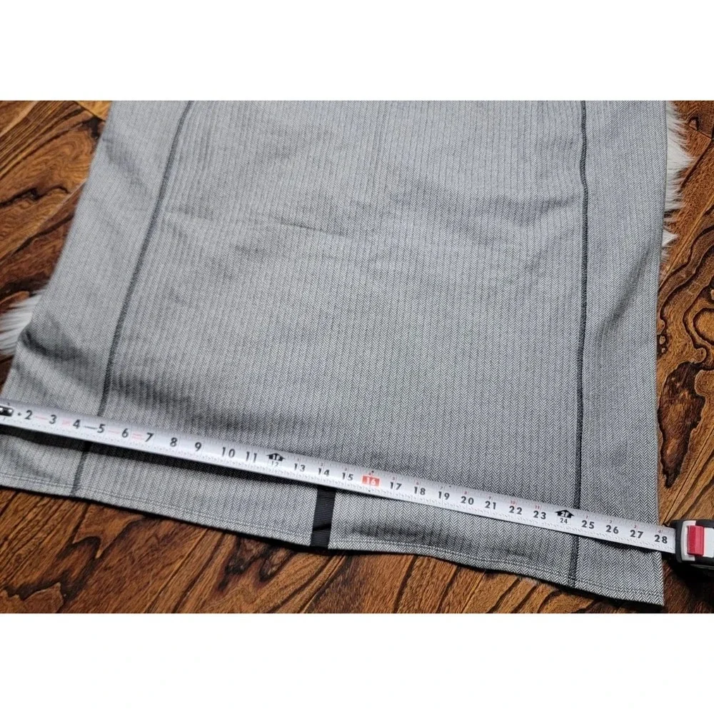 Lululemon Athletica Black White Herringbone Black Vinyasa Infinity Scarf Rare